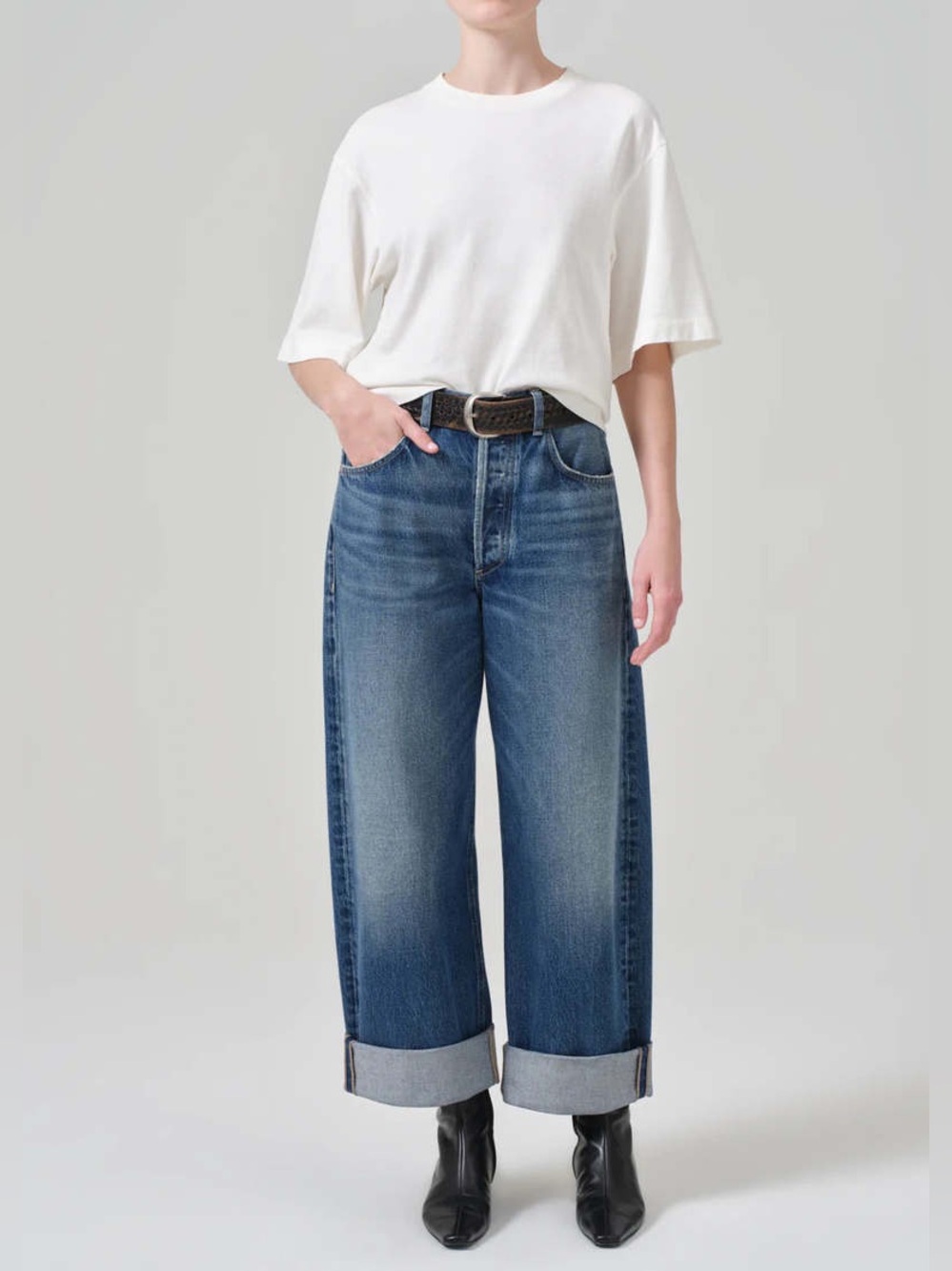 Citizens of Humanity Ayla Baggy Jeans Brielle Blue Size 26